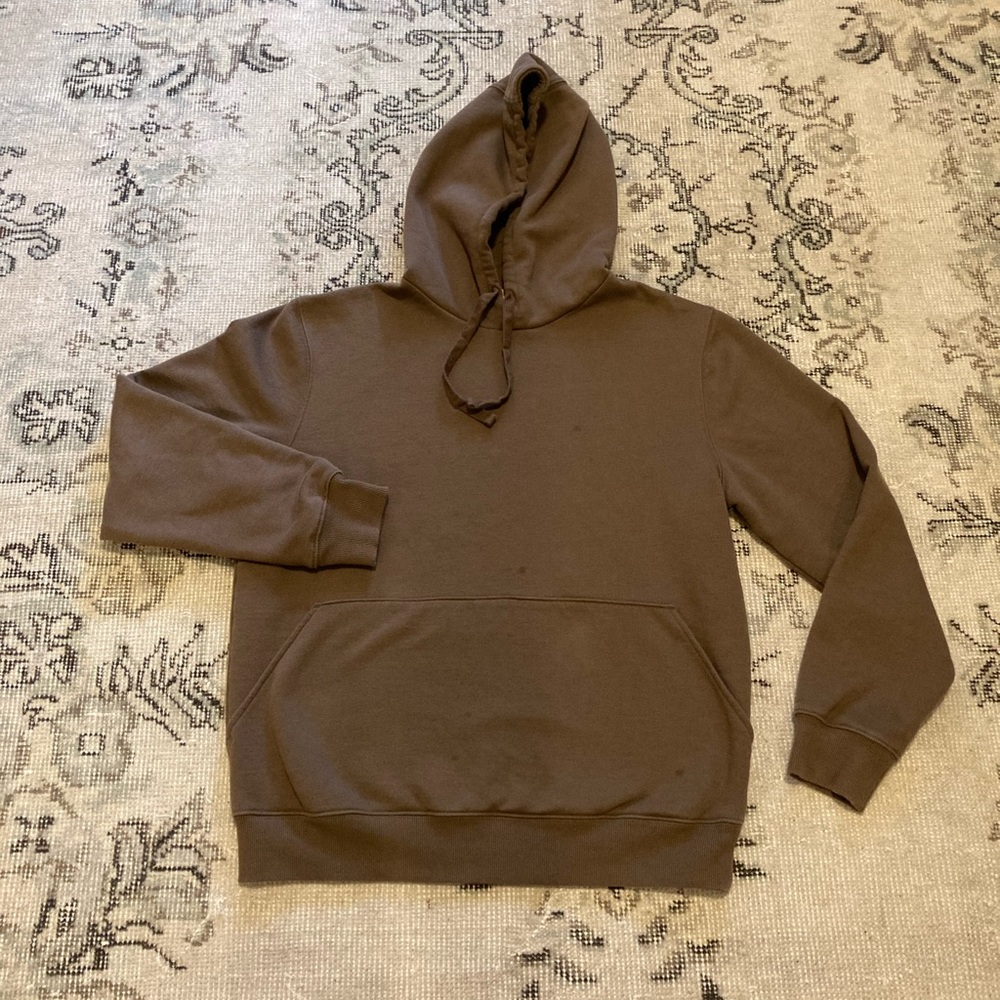 Richer poorer brown hoodie size L men